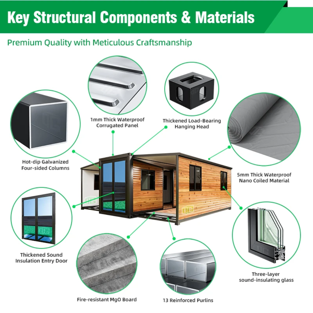 Casa Modular Plegable 20FT (38 m²)